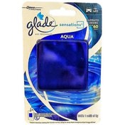 تصویر خوشبو کننده هوا گلید glade مدل کارتی آویز مدل AQUA 