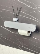 تصویر جا دستمال توالت نیکاد صنعت مدل 311 شلف فلزی 