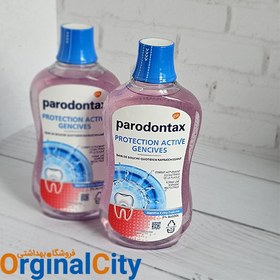 تصویر دهانشویه محافظت لثه پارودونتکس مدل Ekstra Ferah حجم 500 میلی لیتر Parodontax gum protection mouthwash Ekstra Ferah 500ml