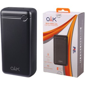 تصویر پاوربانک 30 هزار OAK مدل PB30 OAK PB30 QC PD 20W 30000mAh Fast PowerBank