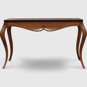 تصویر آینه کنسول دکوراتیو لیونا با جنس چوب راش 