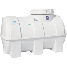 تصویر مخزن آب افقی سه لایه پلی اتیلن 500 لیتری پلاستونیک مدل 7324 PLASTONIC Horizontal Three-layer polyethylene water tank 500 lit