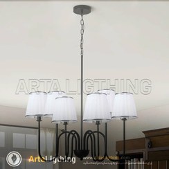 تصویر لوستر آویز شید دار آرتا کد/ 355 