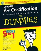 تصویر کتاب CompTIA A + Certification AIO Desk Reference For Dummies 