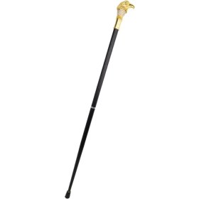 تصویر شمشیر اسباب بازی بزرگسال مدل عصای شمشیر مخفی طرح عقاب نگین دار 