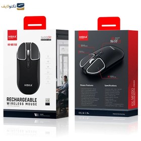 تصویر ماوس بی سیم هیسکا مدل HX-MO150 Hiska HX-MO150 Wireless Mouse