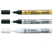 تصویر ماژیک متال مارکر اسنومن مدل WP-12 رنگ نقره ای و سفید 