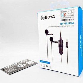 تصویر میکروفون یقه ای بویا مدل M1DM Boya Microphone BY-M1DM