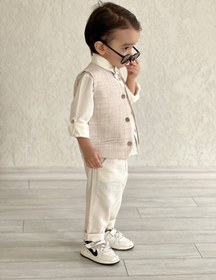 تصویر ست سه تیکه پسرانه 