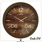 تصویر ساعت دیواری رولکس کد ۱۱۴ قطر ۶۰ سانت 
