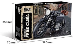 تصویر لگو موتور سیکلت مدل کوبا کد KC016 BrickCool KC016