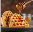 تصویر وافل عسل Waffles honey 