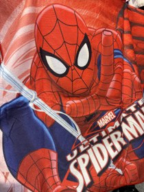 تصویر حوله پانچو اسپایدرمن 