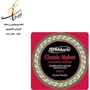 تصویر سیم گیتار کلاسیک داداریو مدل EJ27N نرمال Daddario Classic Guitar Clear Nylon EJ27N