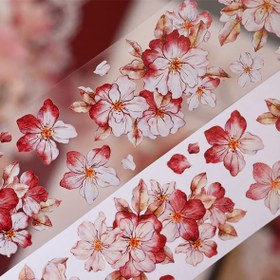 تصویر واشی Red longing flower 