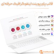 تصویر قالب پاورپوینت اینفوگرافیک مدرن و حرفه ای 