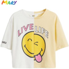 تصویر کراپ تیشرت H&M