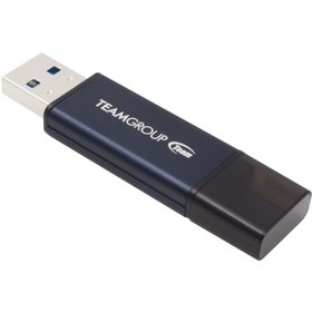 تصویر فلش مموری تیم گروپ مدل C211 USB3.2 ظرفیت 32 گیگابایت سرمه ای فلش مموری 32GB مشکی فلش مموری تیم گروپ مدل C211 USB3.2 ظرفیت 32 گیگابایت سرمه ای