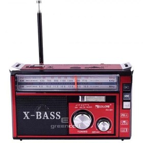 تصویر رادیو بلوتوثی گولون مدل RX-381BT ا GOLON RX-381BT Portable Radio GOLON RX-381BT Portable Radio