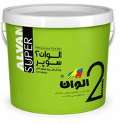 تصویر رنگ نیم پلاستیک مات الوان ۲۵ کیلوگرم 
