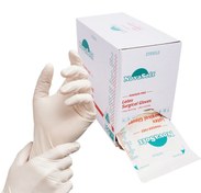 تصویر دستکش جراحی سایز 7 Novasoft Latex Surgical Gloves Size 7