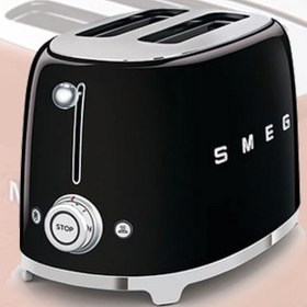 تصویر توستر اسمگ مدل SMEG TSF01BL SMEG Toaster TSF01BL