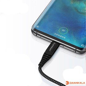 تصویر کابل تبدیل USB به USB-C ارلدام مدل EC-121C طول 1 متر Earldom-121C 3 IN 1 Cable