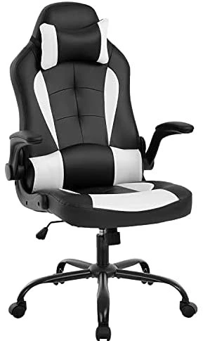 Gray computer desk discount chair