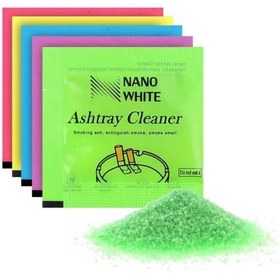 تصویر خاک ژله ای زیر سیگاری 