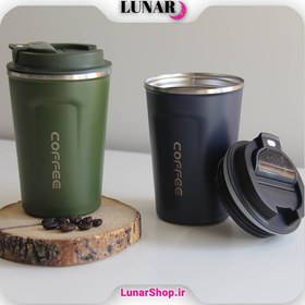 تصویر تراول ماگ درجه دار Travel Mug with Temperature Indicator