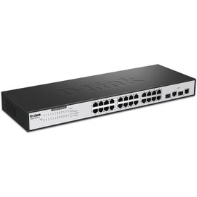 تصویر سوییچ 24 پورت گیگابیت و دسکتاپ دی لینک مدل DES-1026G/E D-LINK DES-1026G/E 24-Port 10/100/1000Mbps Desktop Switch