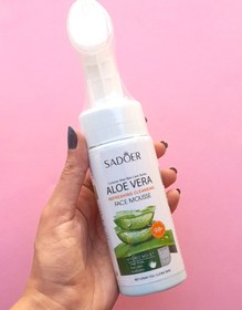 تصویر فوم آلوئه ورا سادور فیس براش دار 