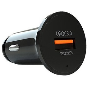 تصویر شارژر فندکی تسکو مدل TCG34 ظرفیت ۱۸ وات با کابل تایپ سی 