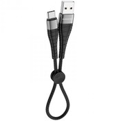 تصویر کابل تبدیل USB به USB-C بروفون مدل BX32 طول 0.25متر 