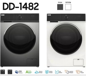 تصویر ماشین لباسشویی سام مدل P1482 Sam washing machine P1482