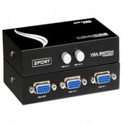 تصویر دیتا سوییچ 1 به 2 VGA دستی رویال 