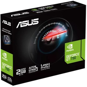 تصویر کارت گرافیک Asus GeForce GT730 2GB GDDR3 64Bit Asus GeForce GT730 2GB GDDR3 64Bit Graphic Card