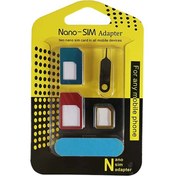 تصویر خشاب سیم کارت فلزی چند کاره مدل IB00 