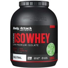 تصویر اکستریم وی ایزوله بادی اتک (1800 گرم) ا Body Attack Extreme ISO Whey (1800 g) Body Attack Extreme ISO Whey (1800 g)