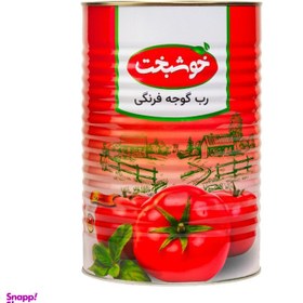 تصویر رب گوجه فرنگی خوشبخت وزن 400 گرم بسته 6 عددی 