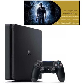 تصویر کنسول بازی سونی مدل Playstation 4 Slim ریجن 3 کد CUH-2218B ظرفیت 1 ترابایت به همراه 10 عدد بازی 