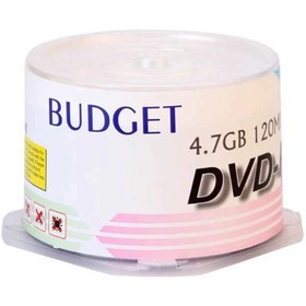 تصویر دی وی دی خام باجت مدل DVD-R Budget