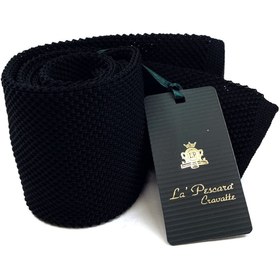 تصویر کراوات مردانه مشکی La Pescara | 8001 اورجینال 