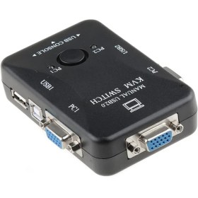 تصویر سوئیچ 2 پورت kvm دستی پی نت 