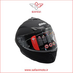 تصویر کلاه کاسکت SMK TYPHOON فک ثابت 