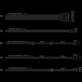 تصویر پاور TRUE NORT TN-650 Bronze ATX 
