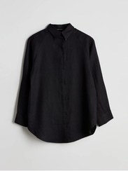 تصویر پیراهن زنانه اورسایز متین ال‌سی‌دبلیو از جنس کتان %100 (S5) | LC Waikiki | 927423142 | اورجینال 