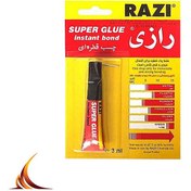 تصویر چسب قطره ای 3 گرم رازی 
