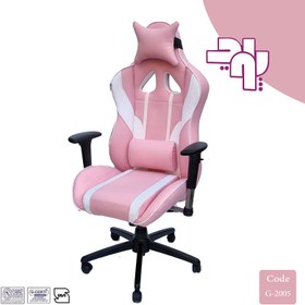 تصویر صندلی گیمینگ دخترانه DXRACER پاوید 