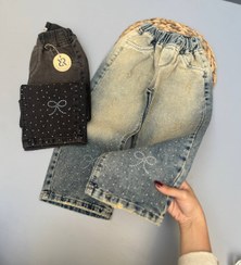 تصویر شلوار بگ نگینی 